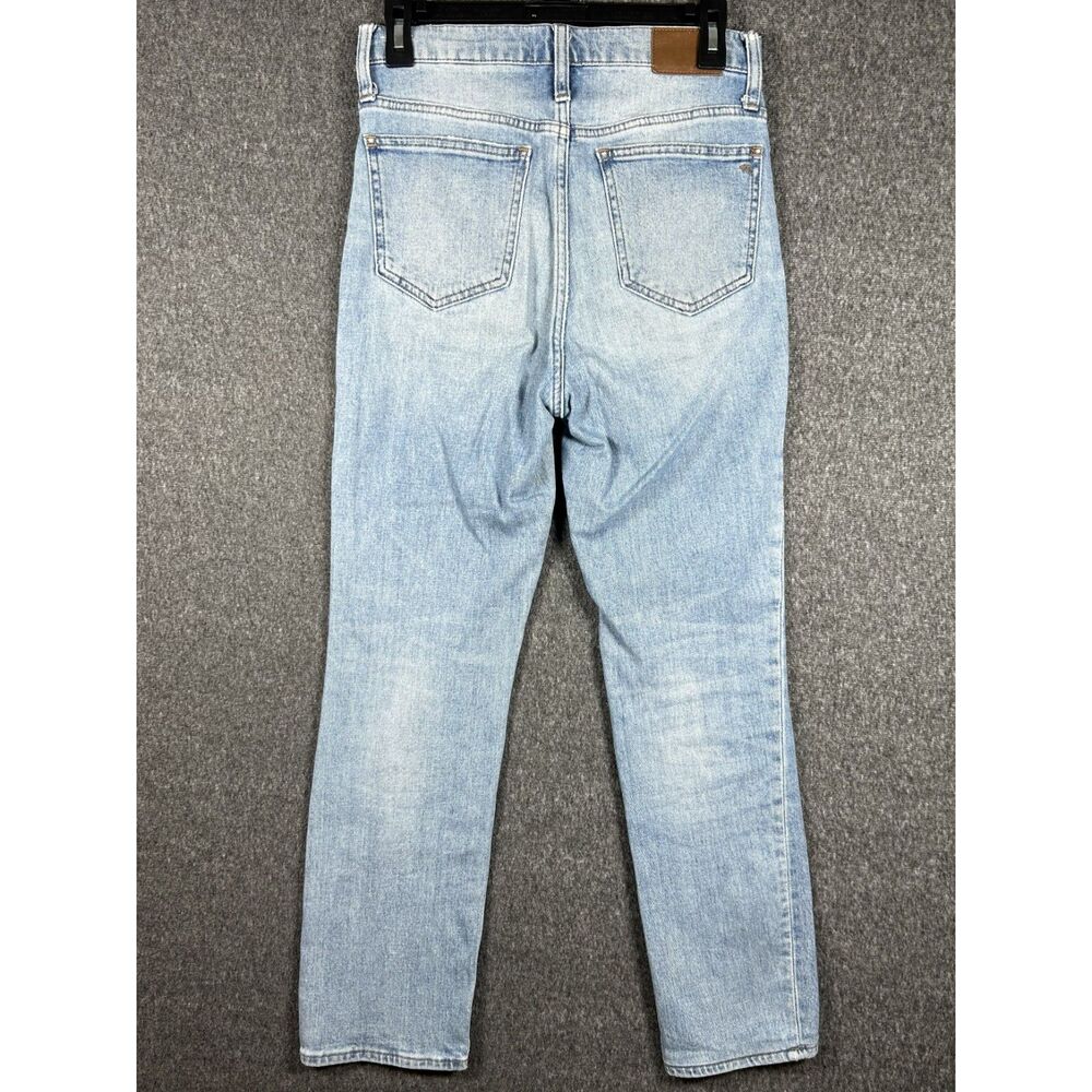 Madewell Slim Demi-Boot Jeans Light Wash Size 25 High Rise - Picture 2 of 13